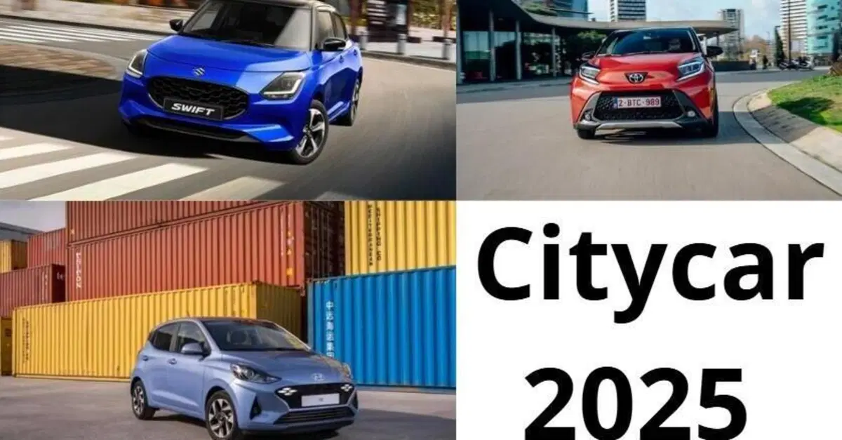 Le utilitarie del 2025: Suzuki Swift vs Hyundai i10 vs Toyota Aygo X