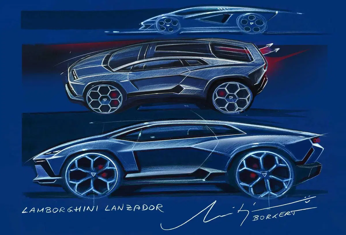 Lamborghini Lanzador concept: prima elettrica del Toro per il 2028 (30)