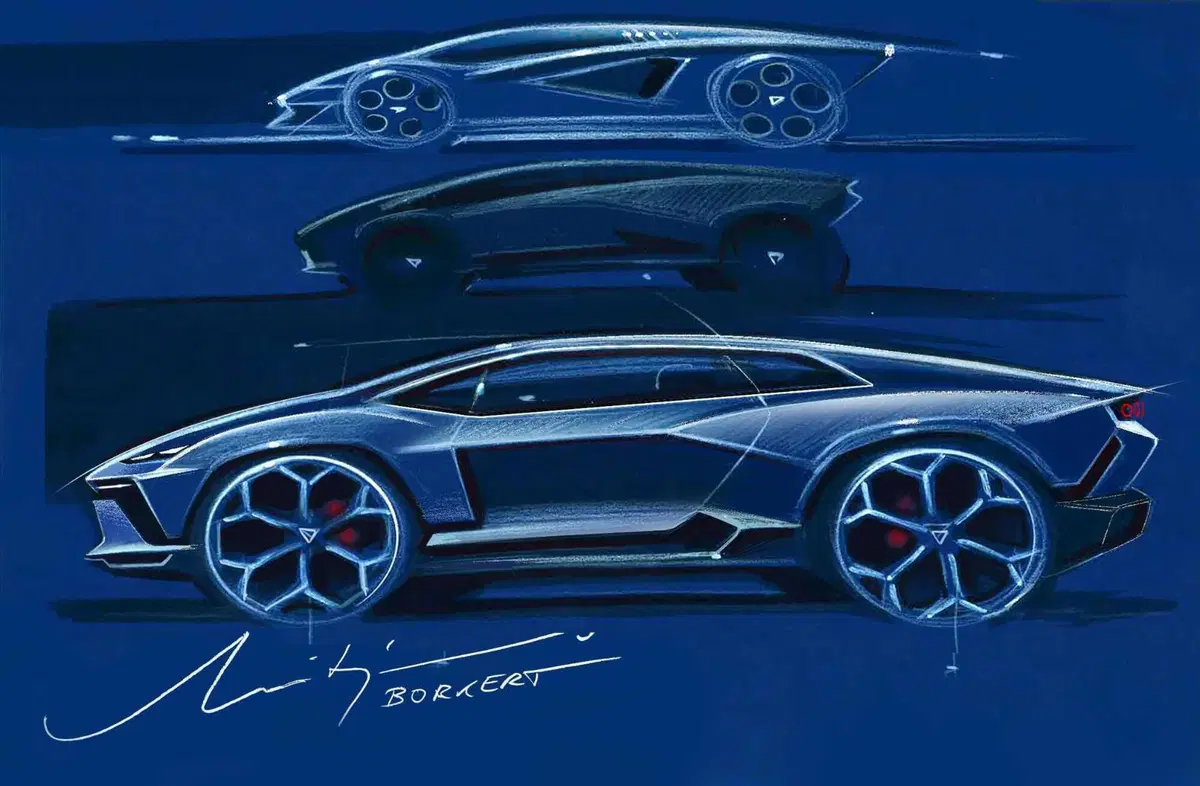 Lamborghini Lanzador concept: prima elettrica del Toro per il 2028 (31)