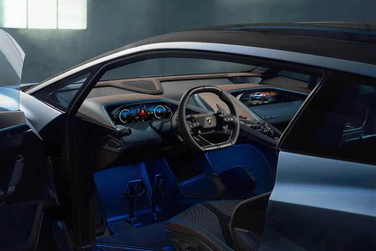 Lamborghini Lanzador concept: prima elettrica del Toro per il 2028 (35)