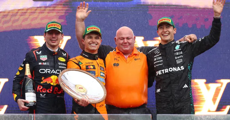F1. GP Australia, Norris brilla su Verstappen nel caos: "So di cosa sono capace". Russell giova dell'errore di Piastri