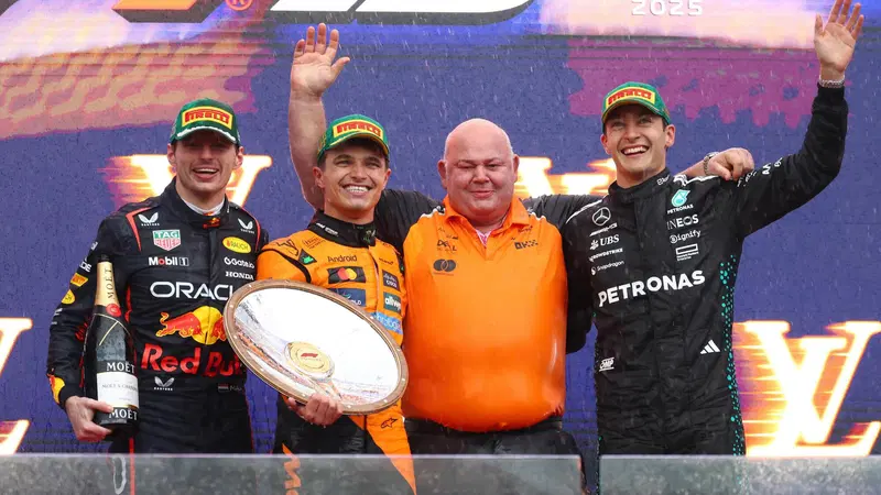 F1. GP Australia, Norris brilla su Verstappen nel caos: "So di cosa sono capace". Russell giova dell'errore di Piastri