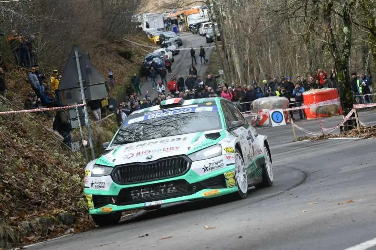Italiano CIAR Sparco. Basso-Granai, Skoda: Il Ciocco al fotofinish