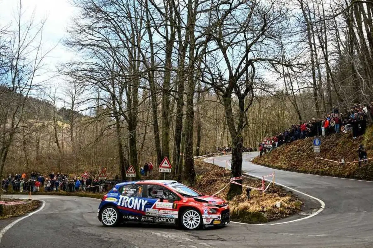 Italiano CIAR Sparco. Basso-Granai, Skoda: Il Ciocco al fotofinish (3)