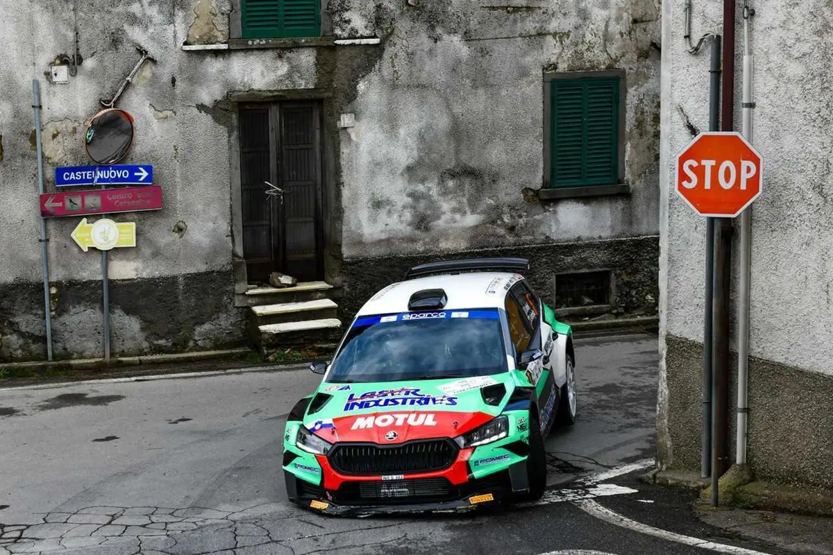 Italiano CIAR Sparco. Basso-Granai, Skoda: Il Ciocco al fotofinish (5)