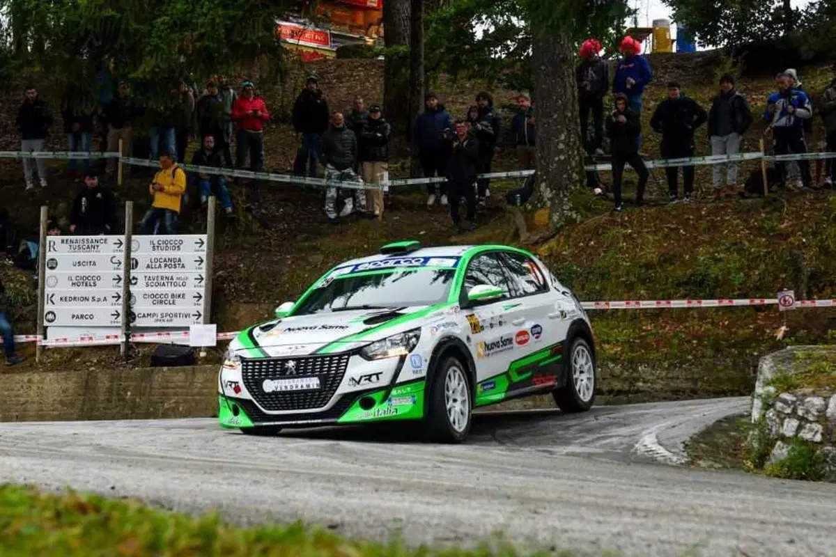 Italiano CIAR Sparco. Basso-Granai, Skoda: Il Ciocco al fotofinish (7)