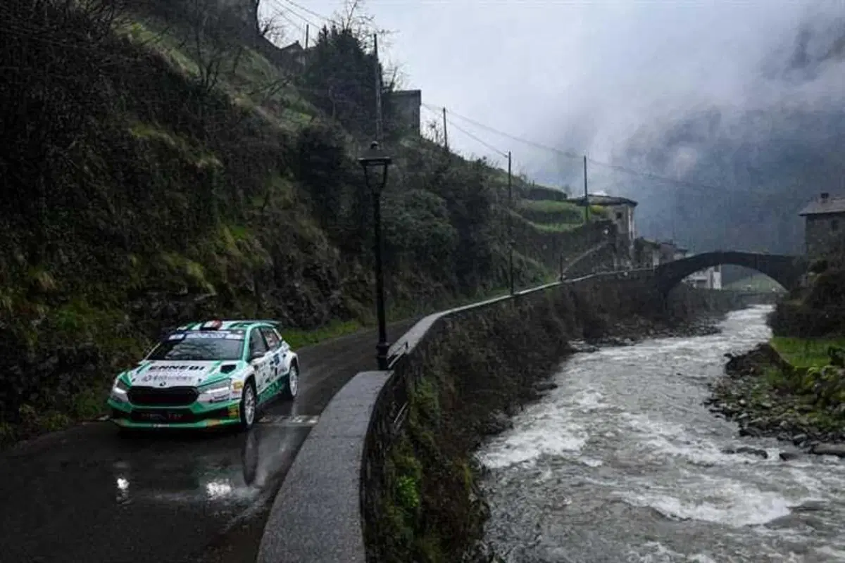 Italiano CIAR Sparco. Basso-Granai, Skoda: Il Ciocco al fotofinish (14)