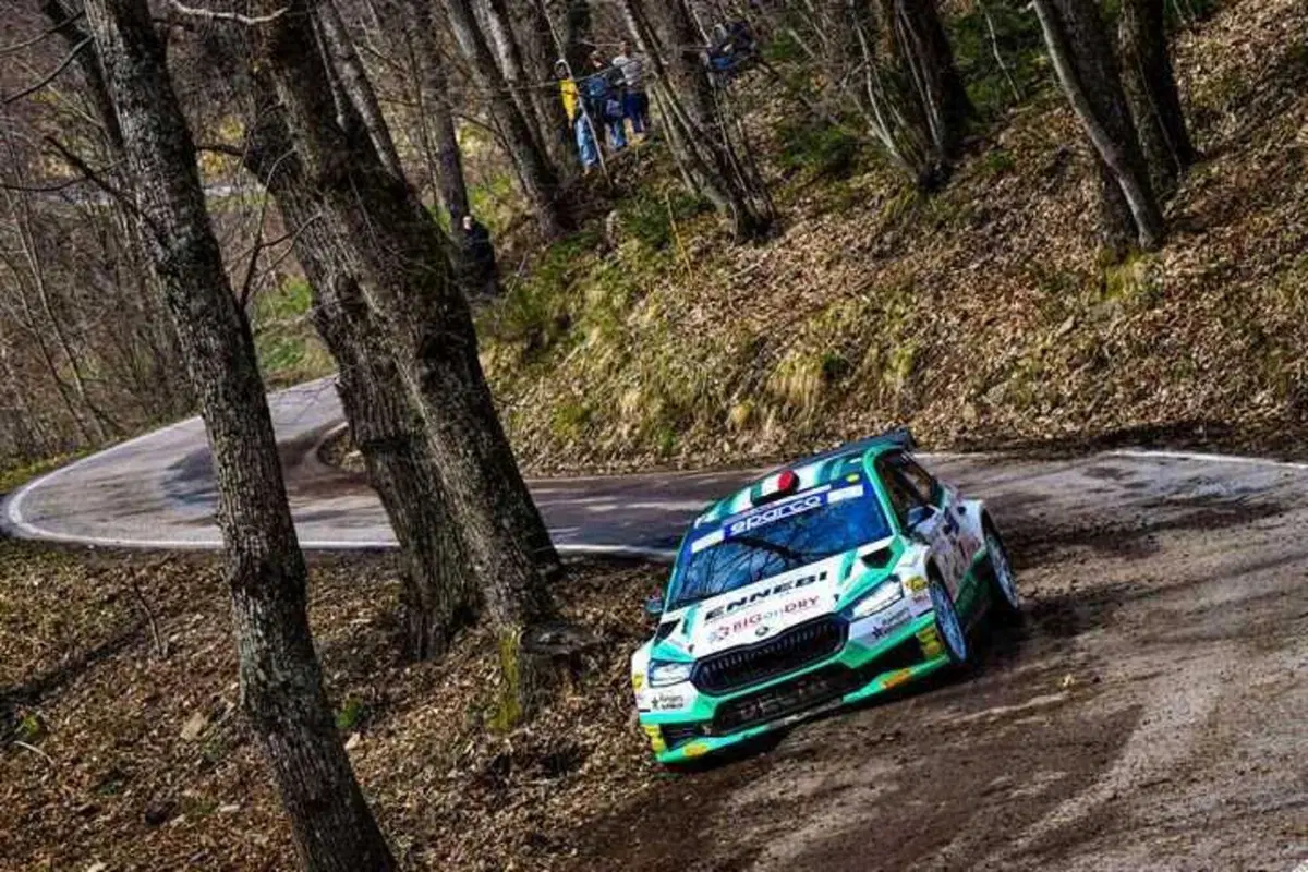 Italiano CIAR Sparco. Basso-Granai, Skoda: Il Ciocco al fotofinish (15)