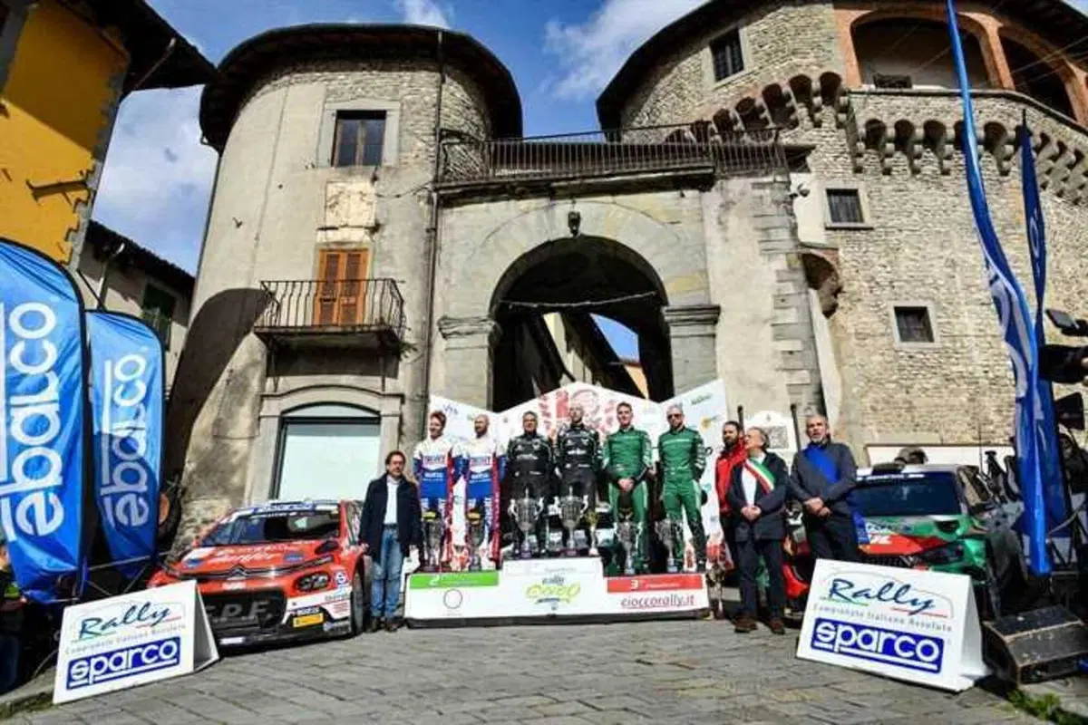 Italiano CIAR Sparco. Basso-Granai, Skoda: Il Ciocco al fotofinish (16)
