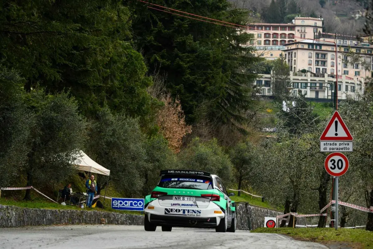 Italiano CIAR Sparco. Basso-Granai, Skoda: Il Ciocco al fotofinish (20)
