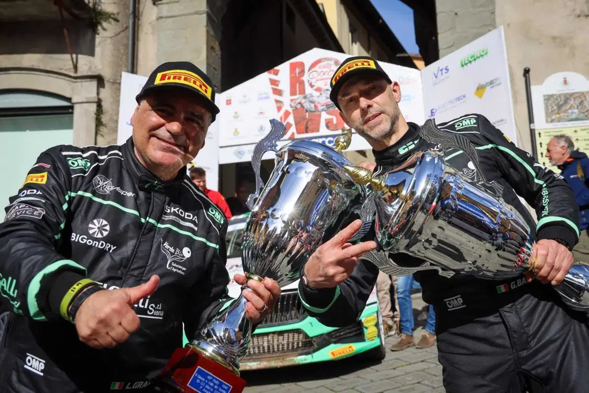 Italiano CIAR Sparco. Basso-Granai, Skoda: Il Ciocco al fotofinish (33)
