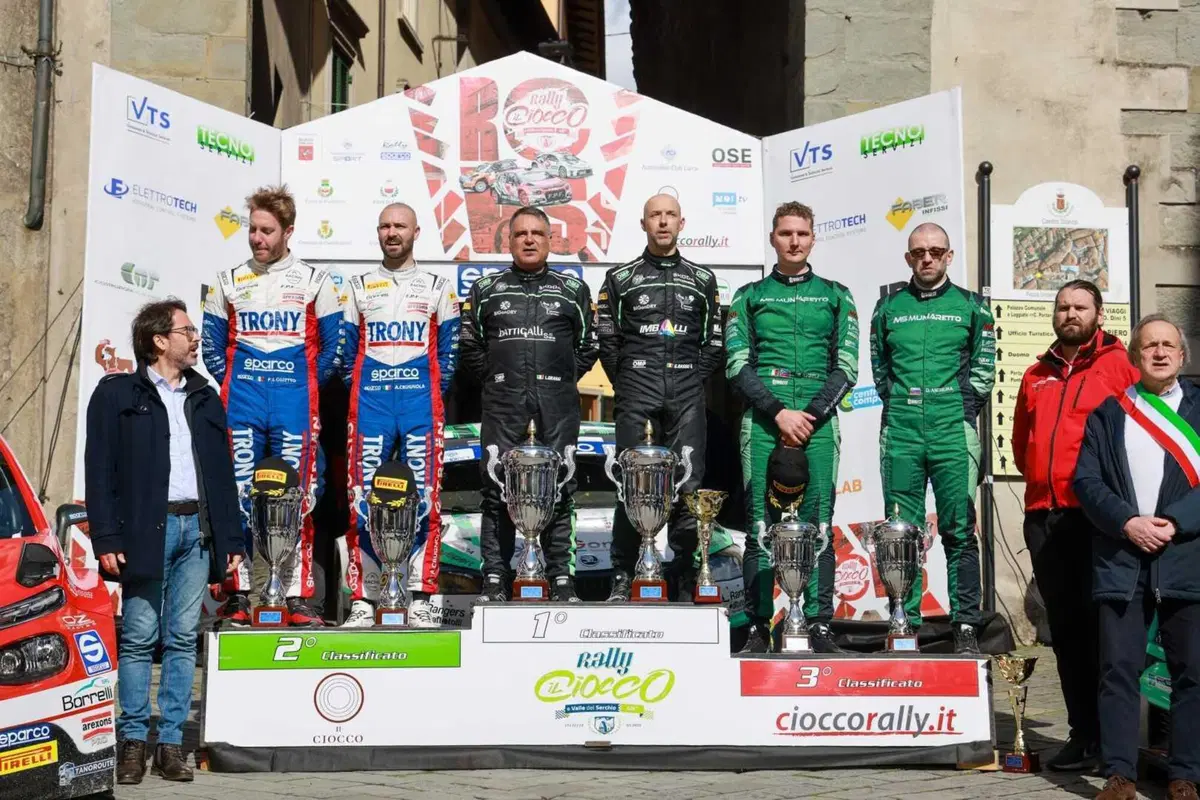Italiano CIAR Sparco. Basso-Granai, Skoda: Il Ciocco al fotofinish (34)