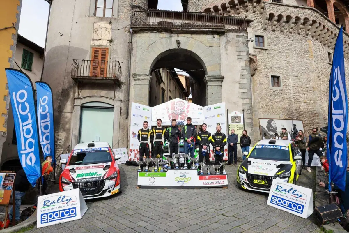 Italiano CIAR Sparco. Basso-Granai, Skoda: Il Ciocco al fotofinish (35)