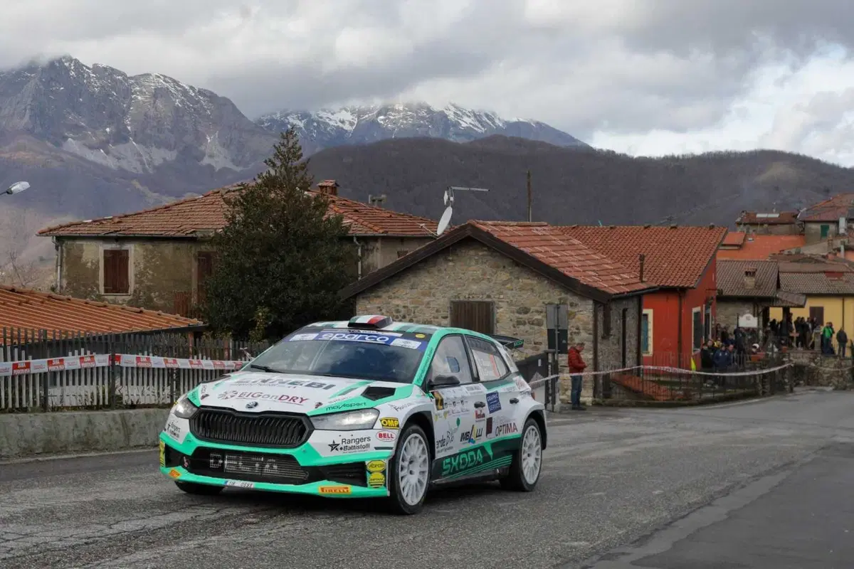 Italiano CIAR Sparco. Basso-Granai, Skoda: Il Ciocco al fotofinish (37)