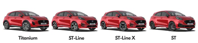 Allestimenti di nuova Ford Puma Mild-Hybrid