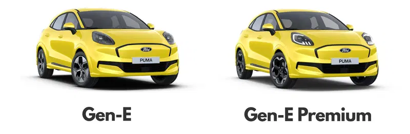 Allestimenti di nuova Ford Puma Gen-E