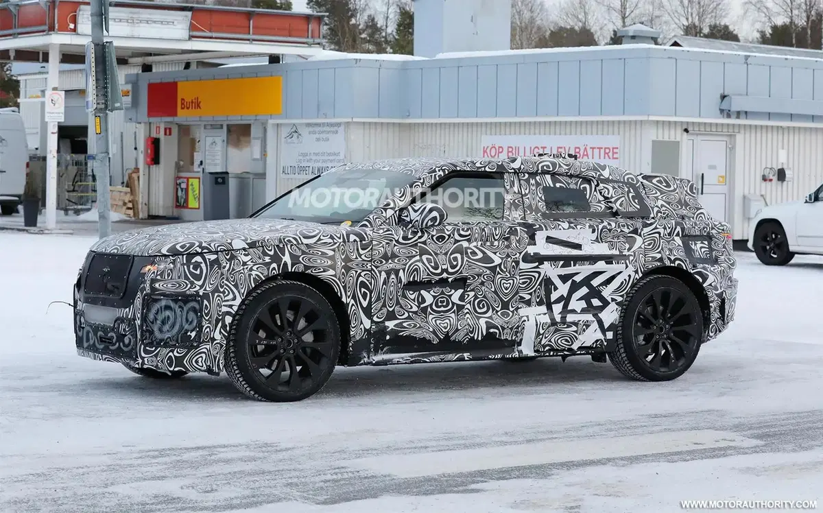 La Range Rover Velar ha già una erede elettrica [FOTO SPIA] (6)