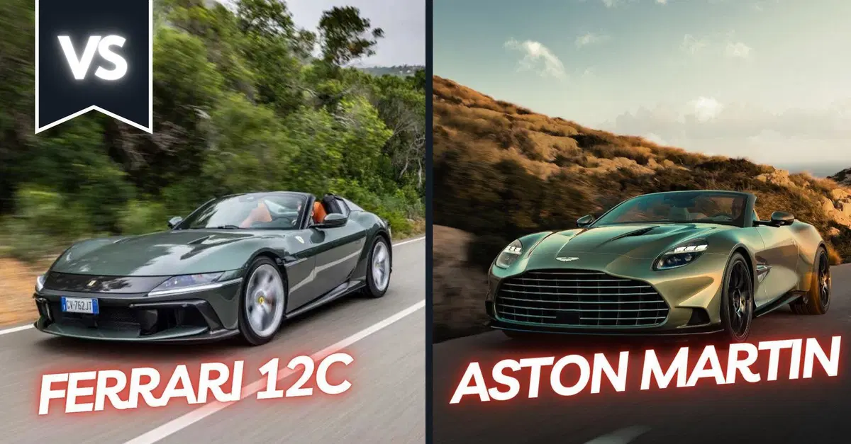 Aston Martin Vanquish Volante: la 12 cilindri scoperta che ha un piccolo vantaggio sulla Ferrari 12Cilindri Spider