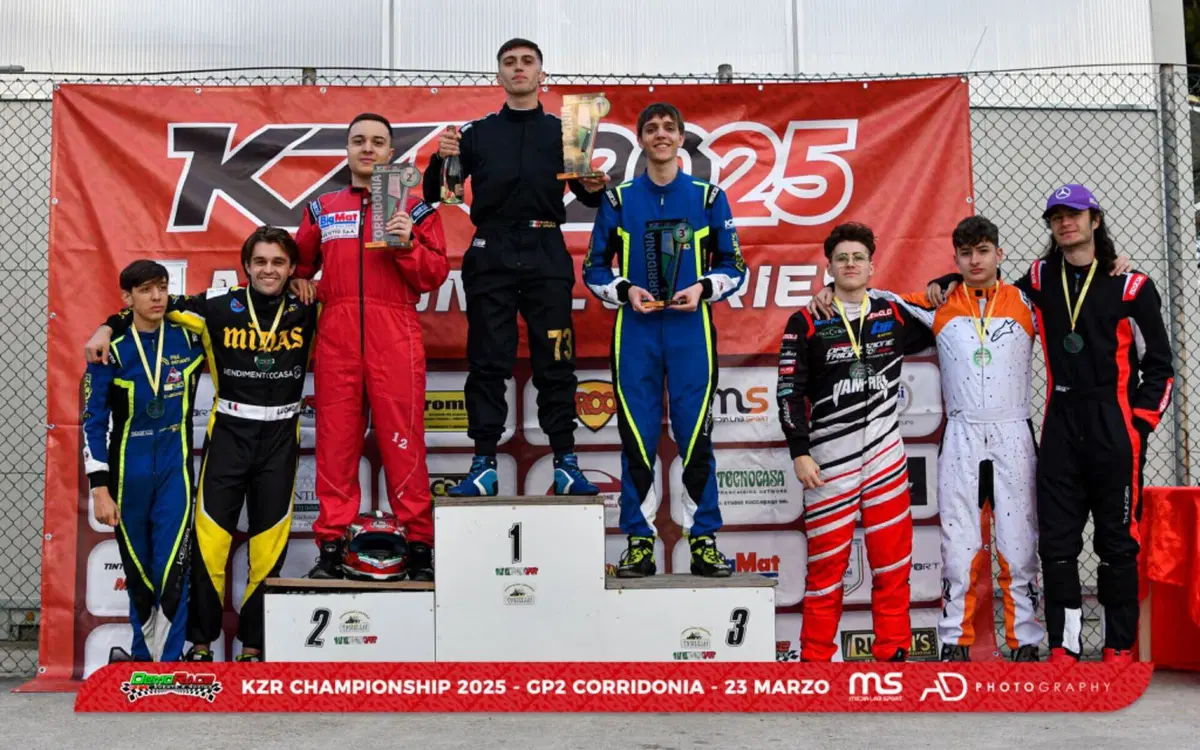 KZR Championship 2025, GP2 di Corridonia: riscatti e conferme sotto il segno delle emozioni (6)