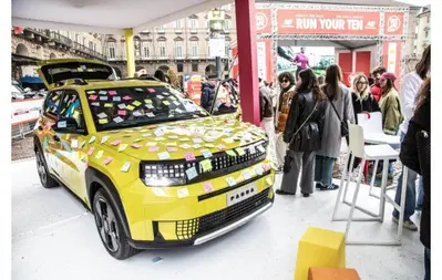 Fiat Grande Panda corre insieme alla Deejay Ten in tre citt&agrave;