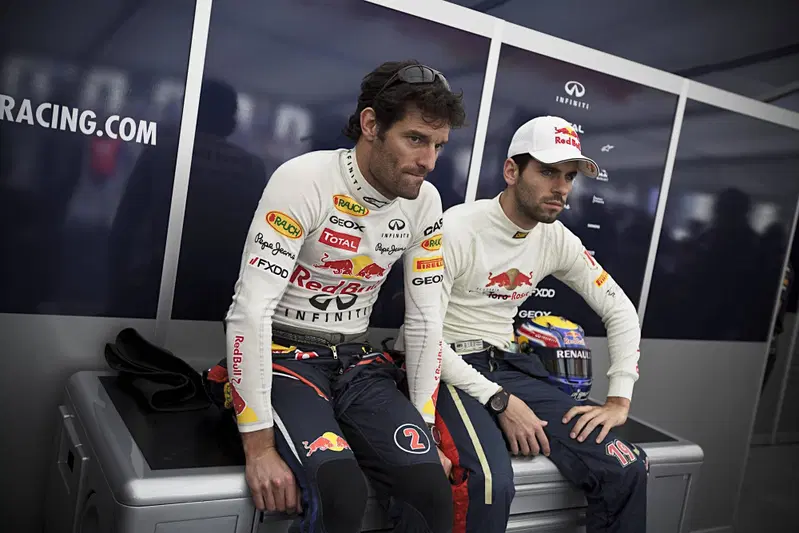 Mark Webber e Jaime Alguersuari