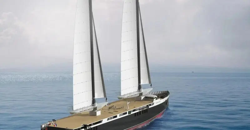 Neoliner Origin, la prima nave cargo RoRo (Roll-on/Roll-off) a vela