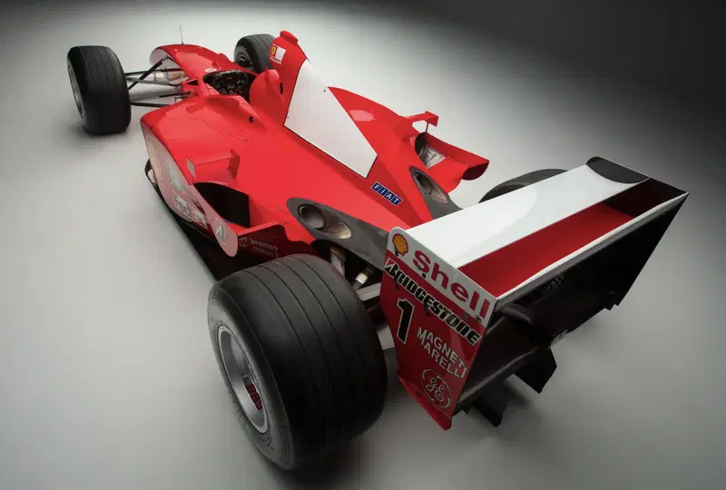 La F2001 di Schumacher