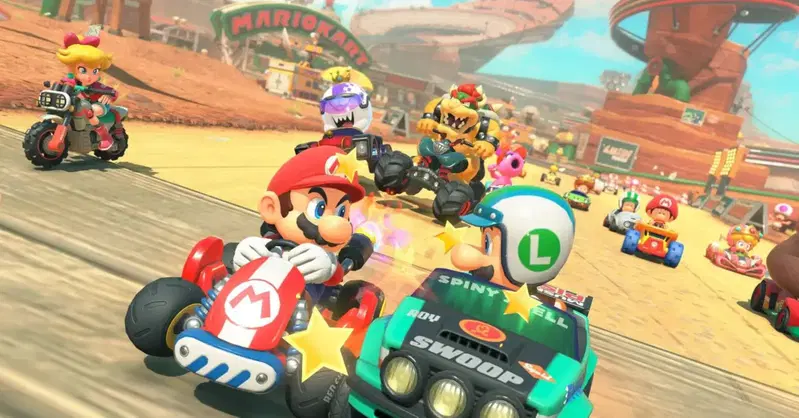 Mario Kart World per Switch 2 si rivela: Nintendo punta sui motori