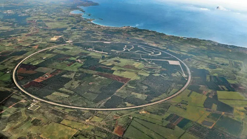 Panoramica della pista di Nard&ograve;