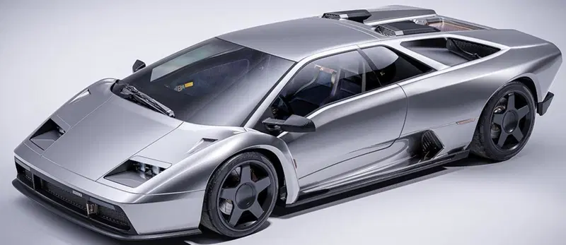 Eccentrica V12 2025 su base Lamborghini Diablo