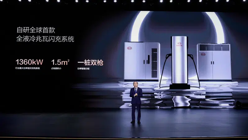 BYD "il trucco" per avere la ricarica da 1 megawatt