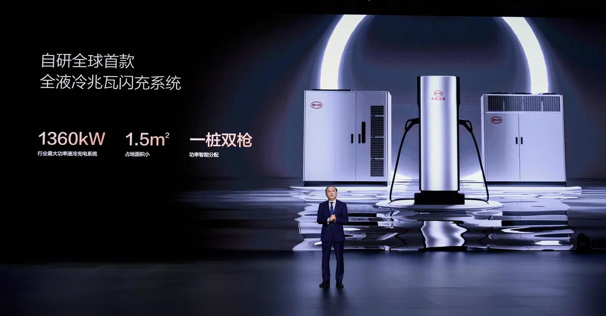 BYD "il trucco" per avere la ricarica da 1 megawatt