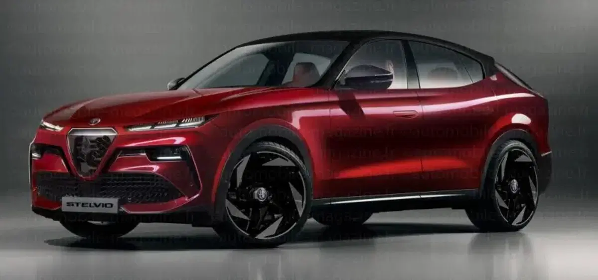 Alfa Romeo Stelvio 2025: le forme definitive della nuova Suv del Biscione [Render] (2)