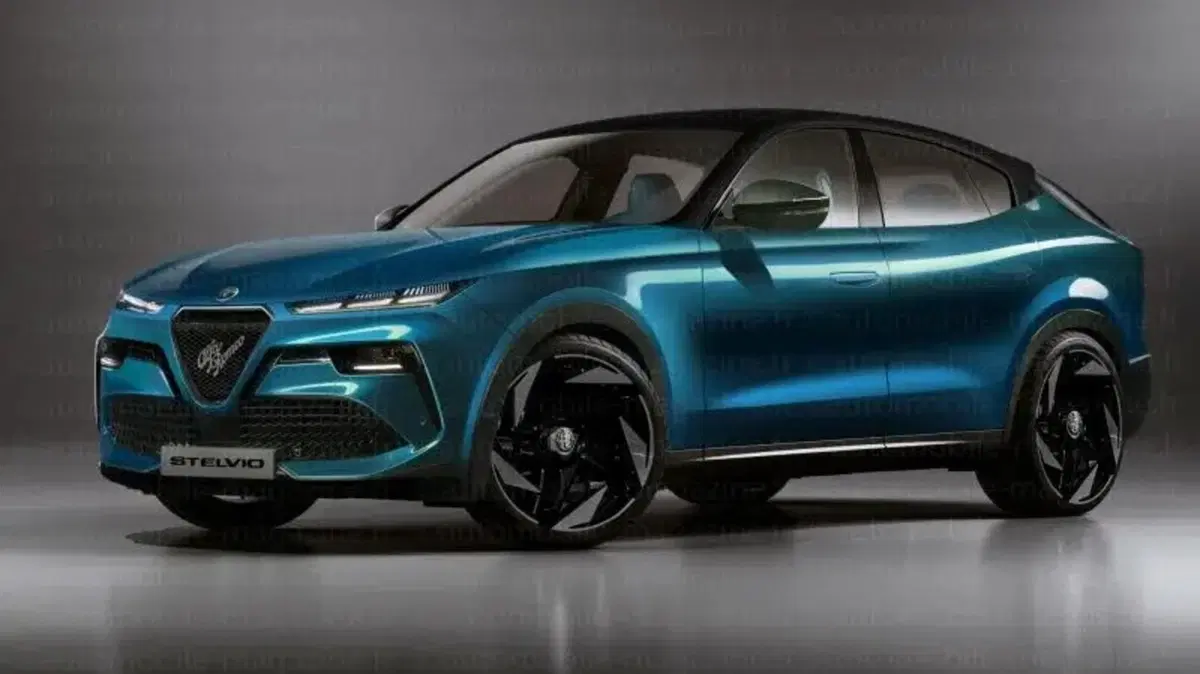 Alfa Romeo Stelvio 2025: le forme definitive della nuova Suv del Biscione [Render] (3)
