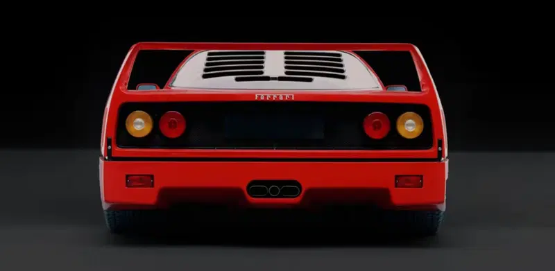 Posteriore Ferrari F40