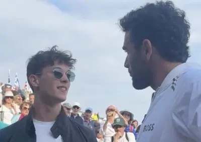 F1. Oliver Bearman e il divertente siparietto con Matteo Berrettini al Montecarlo Masters: ecco come ha spezzato il cuore al tennista