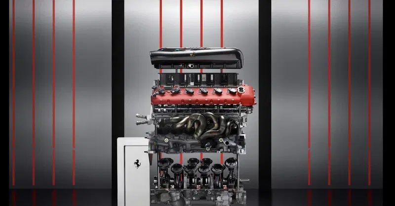 F1 Ferrari "fatta a pezzi" in mostra alla Milan Design Week