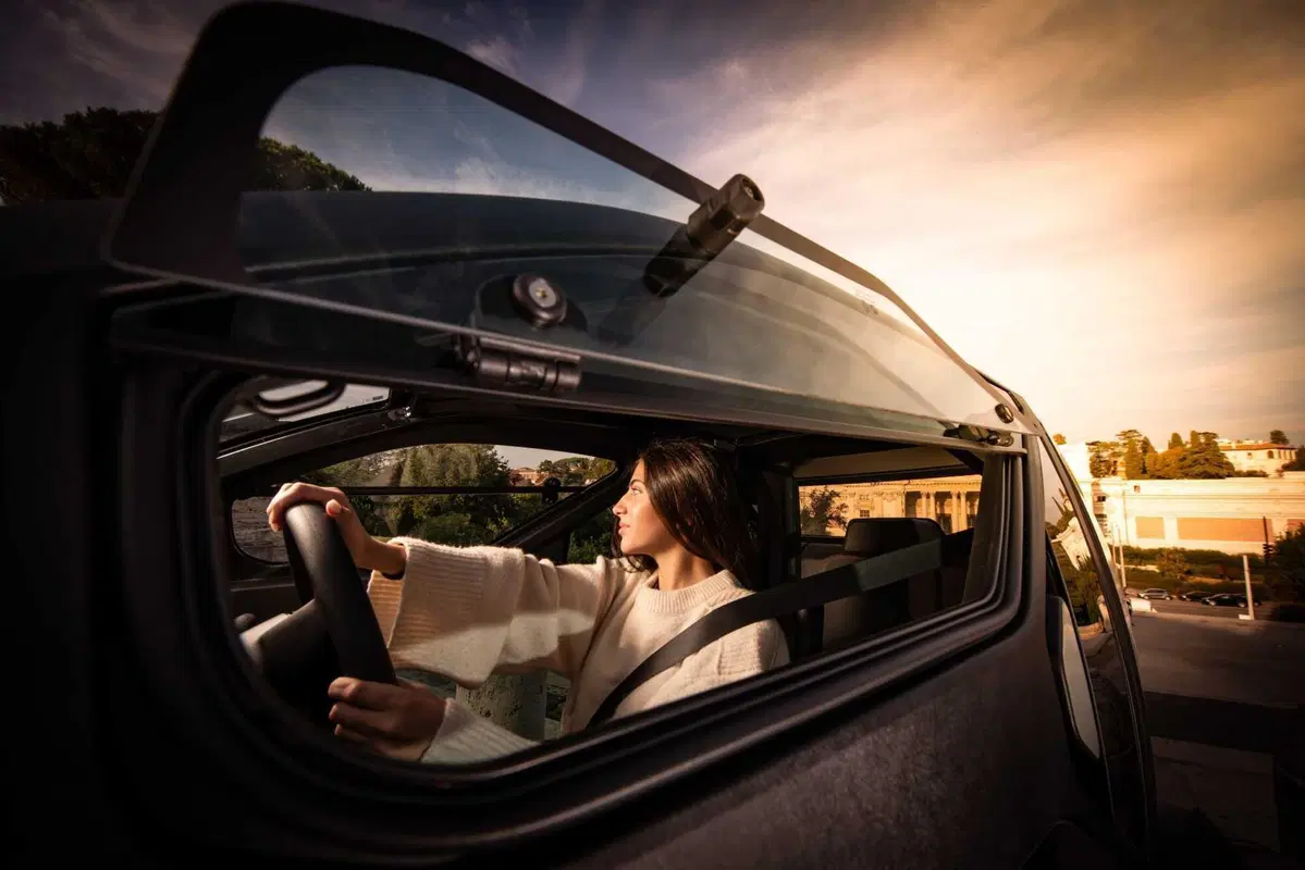 Renault Mobilize Duo per le strade di Roma