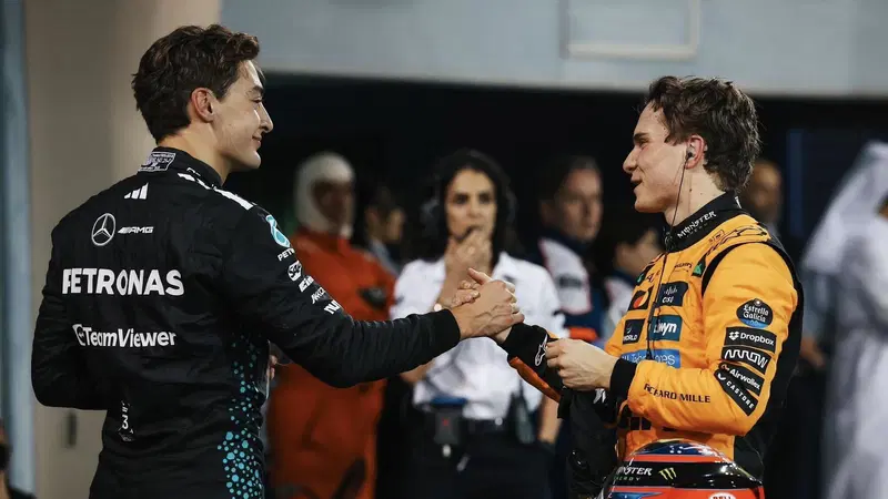 F1. Qualifiche GP Bahrain, Piastri batte Russell: "Abbiamo fatto un buon giro quando contava, &egrave; la cosa pi&ugrave; importante"