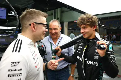 F1. Qualifiche GP Bahrain, nonostante la penalit&agrave; Kimi Antonelli sorride: "Complicato sfidare le McLaren, ma con Ferrari &egrave; un altro discorso"