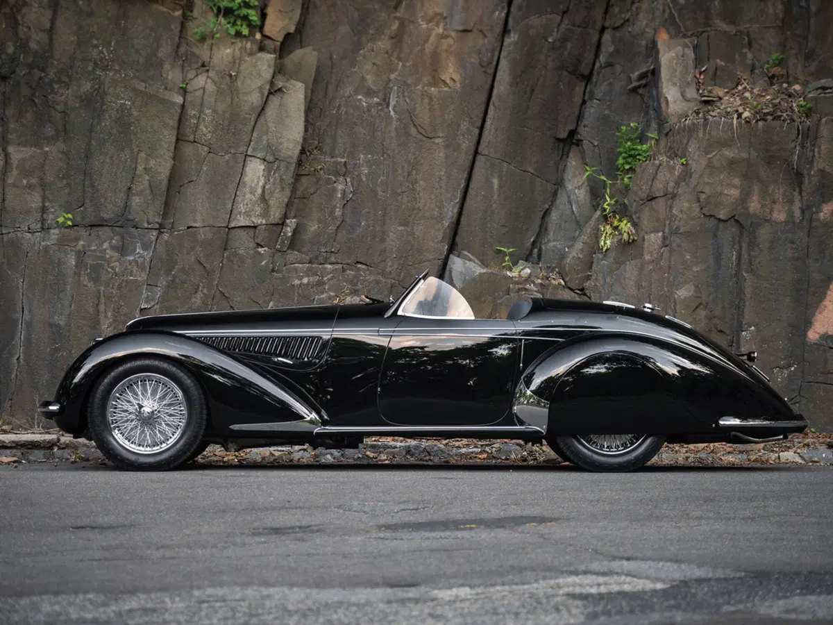 Alfa Romeo 8C 2900B, la spider del 1939 all'asta (6)