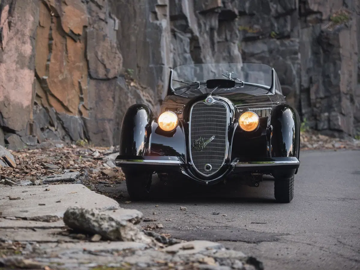 Alfa Romeo 8C 2900B, la spider del 1939 all'asta (2)