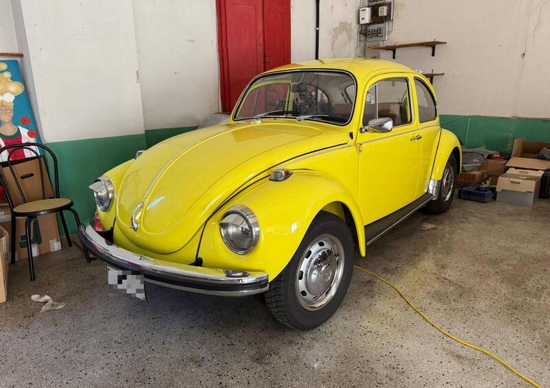 Volkswagen Maggioloned'epoca del 1973 a Coreglia Antelminelli