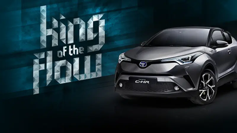 "King of the Flow": Toyota C-HR racconta lo urban flow