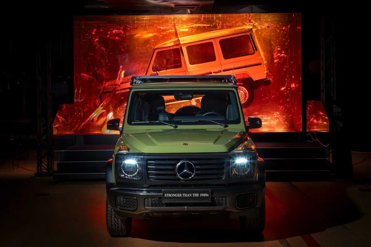 Mercedes Classe G in edizione "anni 80": solo 460 esemplari (2)