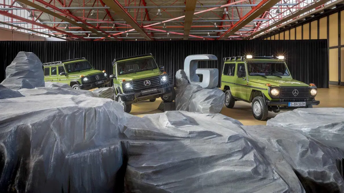 Mercedes Classe G in edizione "anni 80": solo 460 esemplari (13)