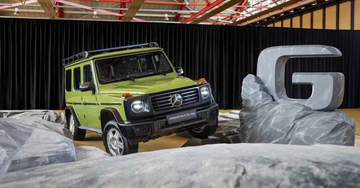 Mercedes Classe G in edizione "anni 80": solo 460 esemplari
