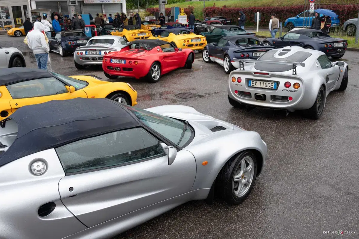 Lotus Elise S1: il raduno di ben 40 esemplari a Lazise (VR) (7)