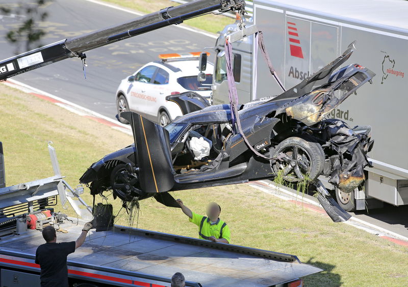 Incidente Nurburgring One:1, Koenigsegg; &ldquo;Colpa nostra&rdquo;