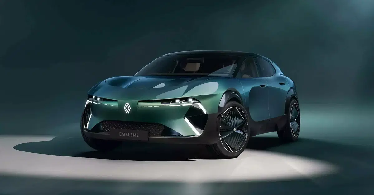 Renault Embl&egrave;me, la concept a idrogeno che punta a zero emissioni: materiali riciclati, doppia alimentazione e innovazioni hi-tech